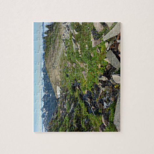 Mount Rainier Panorama Point Puzzle (Vertikal)