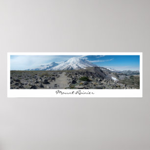 Mount Rainier Panorama Poster