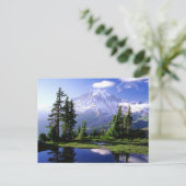 Mount Rainier Postcard Postkarte (Stehend Vorderseite)