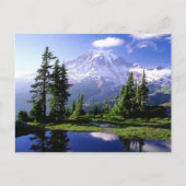 Mount Rainier Postcard Postkarte (Vorderseite)