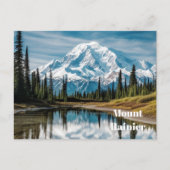 Mount Rainier Postcard Postkarte (Vorderseite)