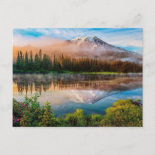 Mount Rainier Postcard Postkarte