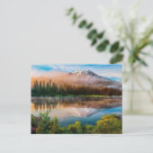 Mount Rainier Postcard Postkarte (Stehend Vorderseite)