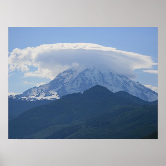Mount Rainier Poster (Vorne)