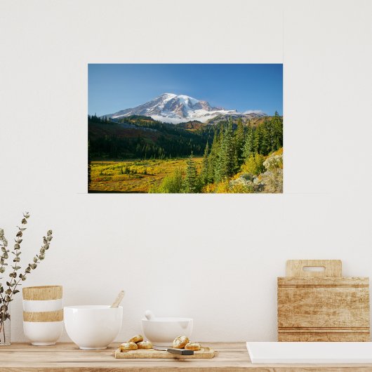 Mount Rainier Poster (Küche)