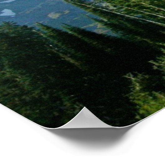 Mount Rainier Poster (Ecke)