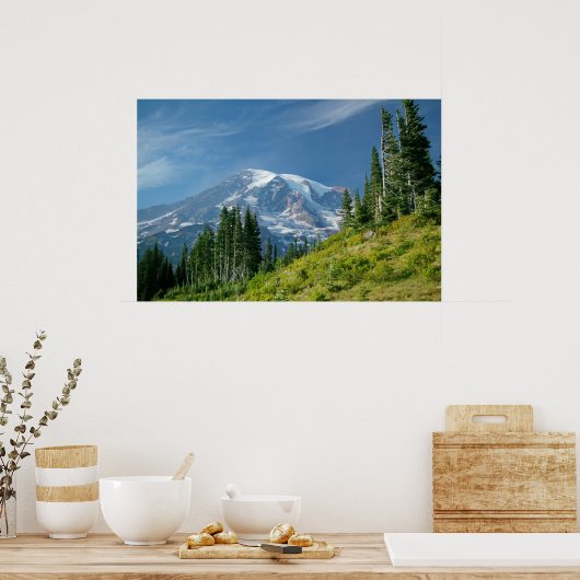 Mount Rainier Poster (Küche)