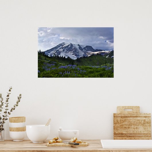 Mount Rainier Poster (Küche)