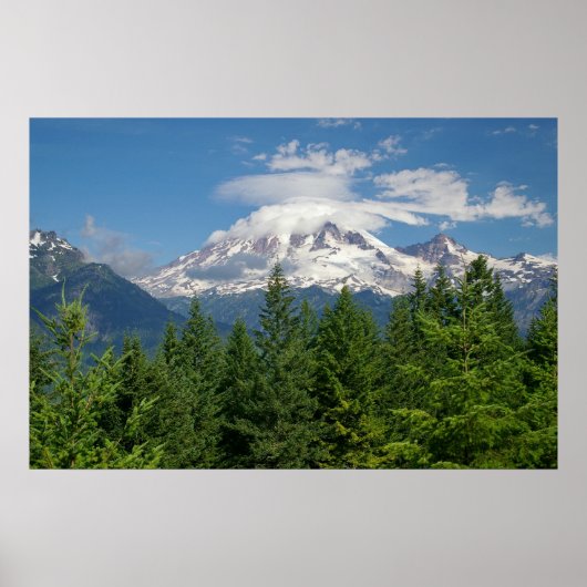 Mount Rainier Poster (Vorne)