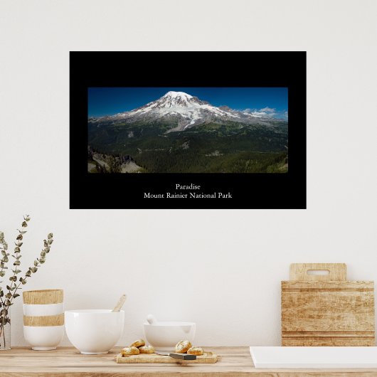 Mount Rainier Poster (Küche)
