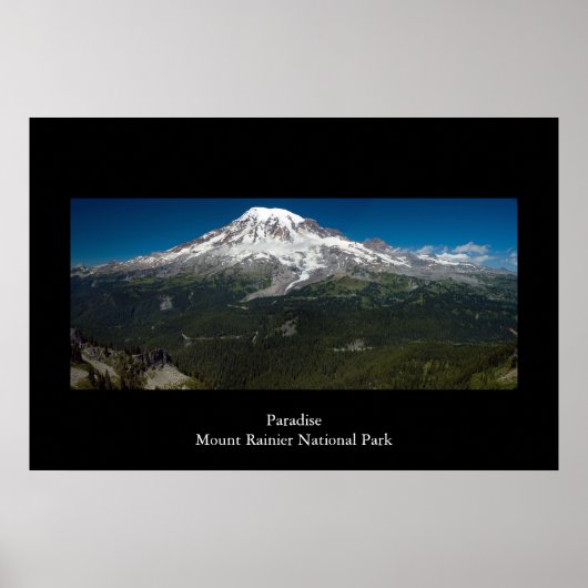 Mount Rainier Poster (Vorne)