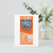 Mount Rainier Poster - Reiten Postkarte (Stehend Vorderseite)
