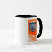 Mount Rainier Poster - Rodelbahn Tasse (VorderseiteRechts)