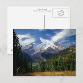 Mount Rainier Postkarte (Vorne/Hinten)