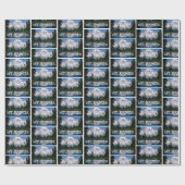 Mount Rainier | Reflektion in einem Bergteich Geschenkpapier (Flach)