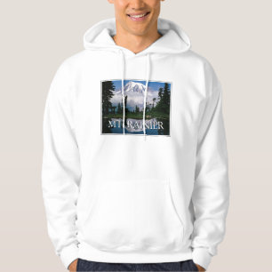 Mount Rainier   Reflektion in einem Bergteich Hoodie