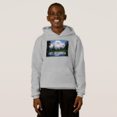Mount Rainier | Reflektion in einem Bergteich Hoodie (Vorne ganz)