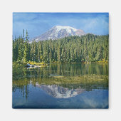 Mount-Rainier-Reflektion Magnet (Vorne)