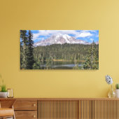 Mount Rainier Scenic Lake Landscape Leinwanddruck (Insitu (Wohnzimmer))