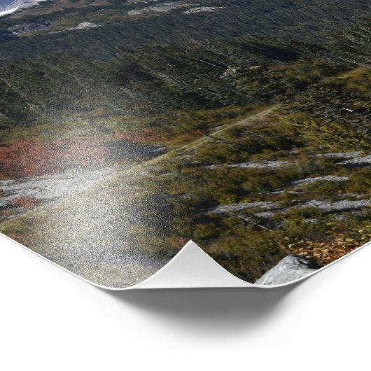 Mount Rainier Scenic Valley Landscape Fotodruck (Ecke)