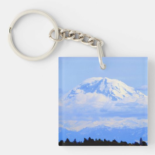 Mount Rainier Schlüsselanhänger (Vorderseite)
