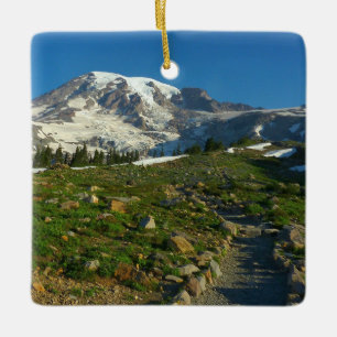 Mount Rainier Skyline Trail Aussicht Keramikornament