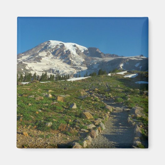 Mount Rainier Skyline Trail Aussicht Magnet (Vorne)