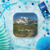 Mount Rainier Skyline Trail Aussicht Pappteller (Party)