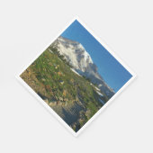 Mount Rainier Skyline Trail Aussicht Serviette (Ecke)