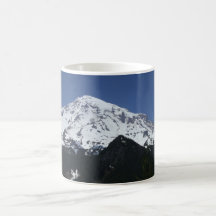 Mount Rainier Snowy Mountain Tasse