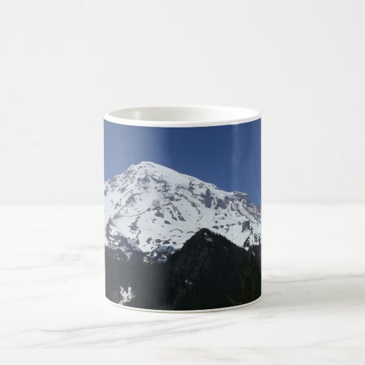 Mount Rainier Snowy Mountain Tasse (Mittel)