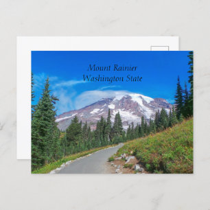 Mount Rainier, Staat Washington Postkarte