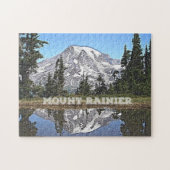 Mount Rainier - Staat Washington Puzzle (Horizontal)