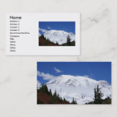 Mount Rainier-Visitenkarte Visitenkarte (Vorne/Hinten)