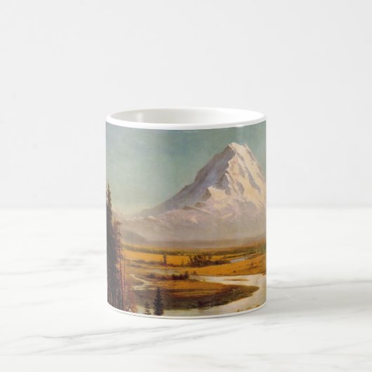 Mount Rainier von Albert Bierstadt, Kaffeetasse (Mittel)