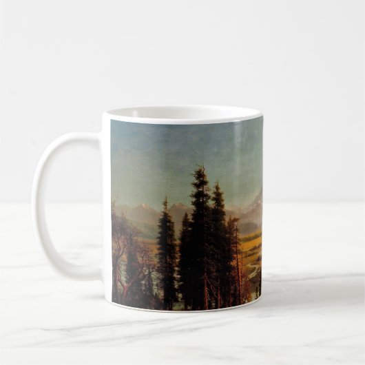 Mount Rainier von Albert Bierstadt, Kaffeetasse (Links)