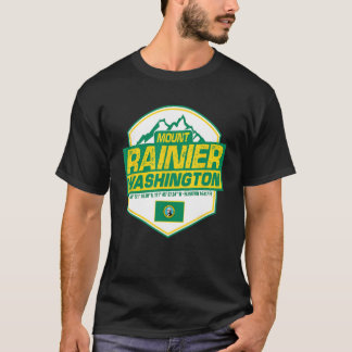 Mount Rainier Wandern Radfahren Skifahren Camping T-Shirt
