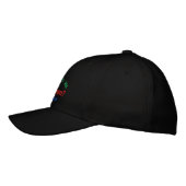 Mount Rainier Washington Elevation Cap Bestickte Kappe (Links)