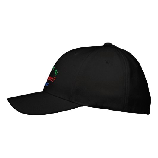 Mount Rainier Washington Elevation Cap Bestickte Kappe (Links)