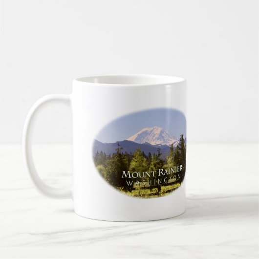 Mount Rainier, Washington Kaffeetasse (Links)