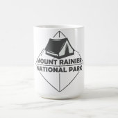 Mount Rainier - Washington Kaffeetasse (Mittel)