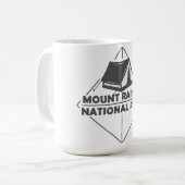 Mount Rainier - Washington Kaffeetasse (Vorderseite Links)