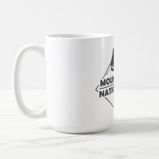 Mount Rainier - Washington Kaffeetasse (Links)