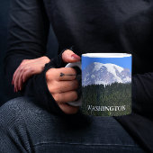 Mount Rainier Washington Landscape Foto Tasse