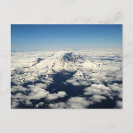 Mount Rainier, Washington, Luft View, Postcard Postkarte