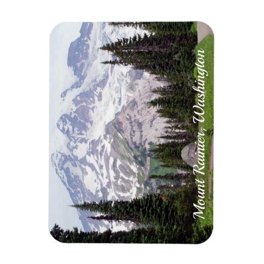 Mount Rainier, Washington Magnet (Vertikal)