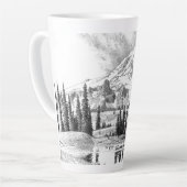 Mount Rainier, Washington Milchtasse (Linke Ecke)