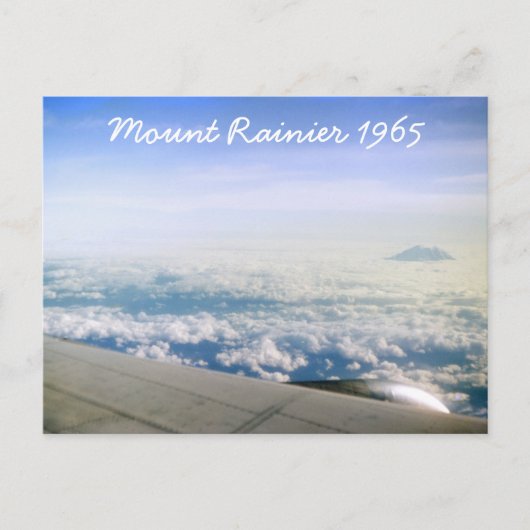 Mount Rainier Washington Postcard Postkarte (Vorderseite)