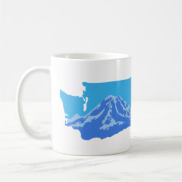 Mount Rainier Washington Tasse - Farbversion