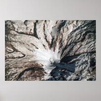 Mount Rainier Washington Volcano Satellite
